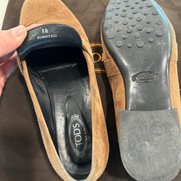 TOD’S | Double T Suede Loafer - Picture 9 of 11